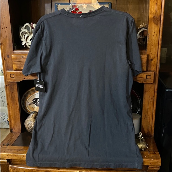 Brand New with tag  House of Lulu Charcoal Hangry Tee Made in USA size S - Picture 5 of 6